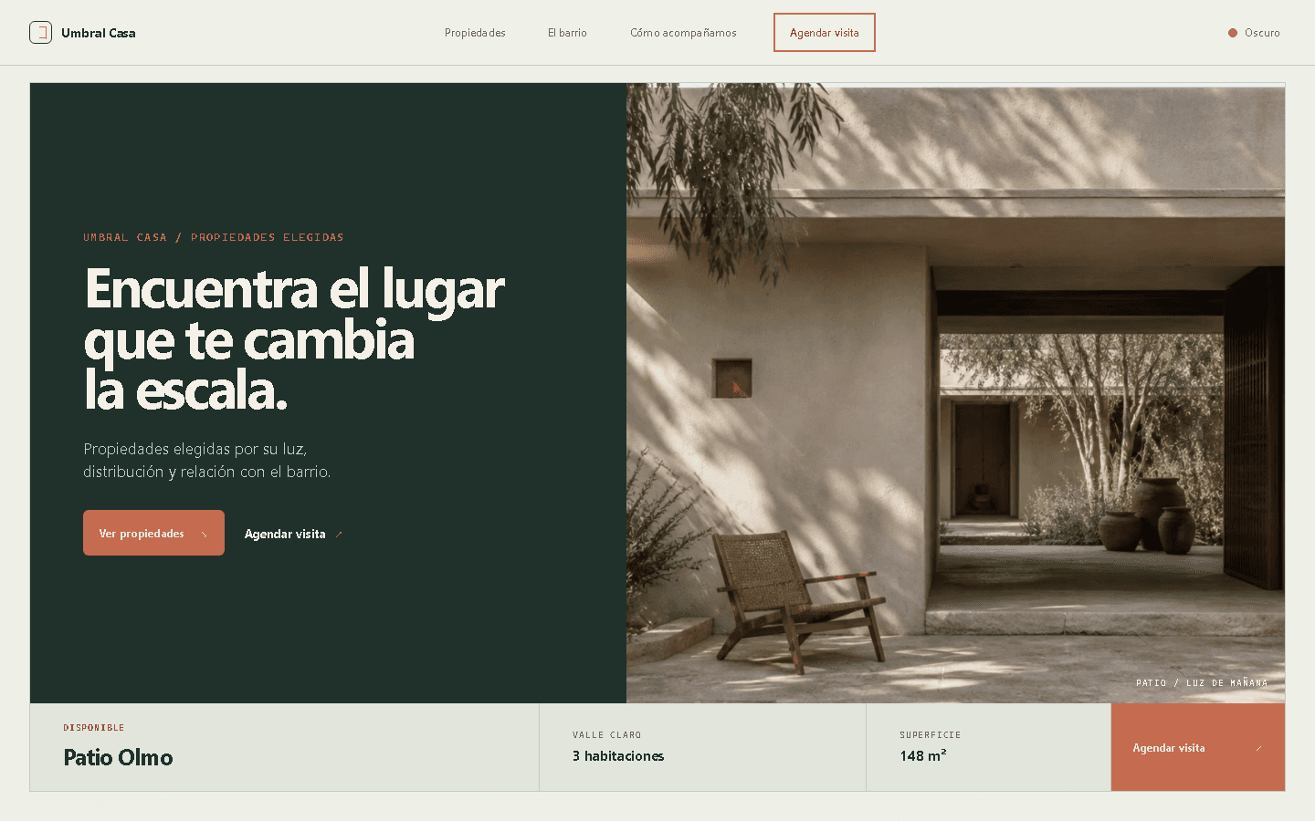 Página de Umbral Casa